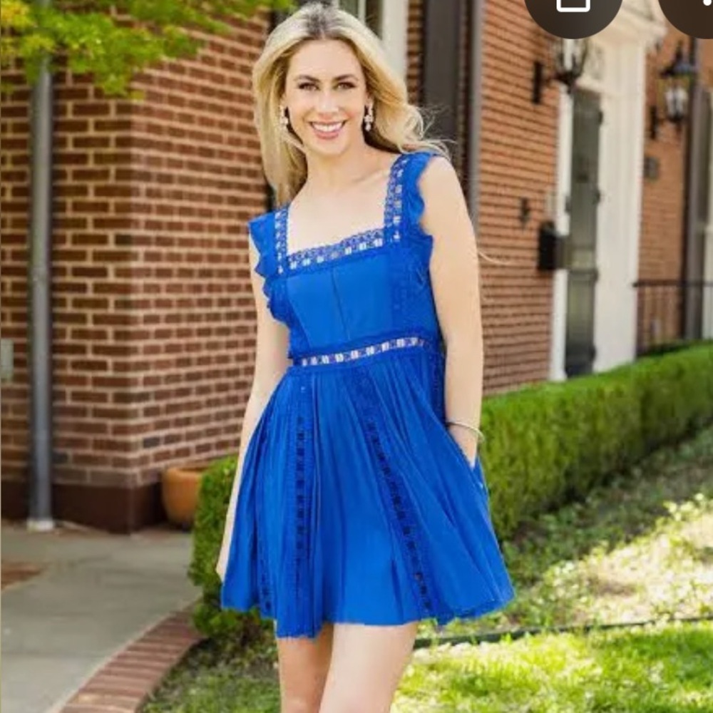 Buddy Love blue dress